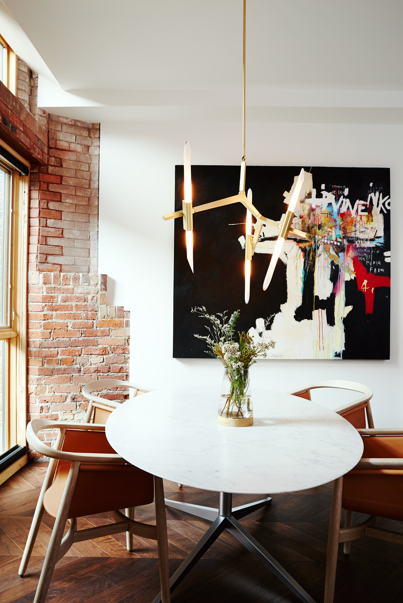 Canvas by artist Mitchell Clark Meller - Charlie Guiang Neo gothic church condo 